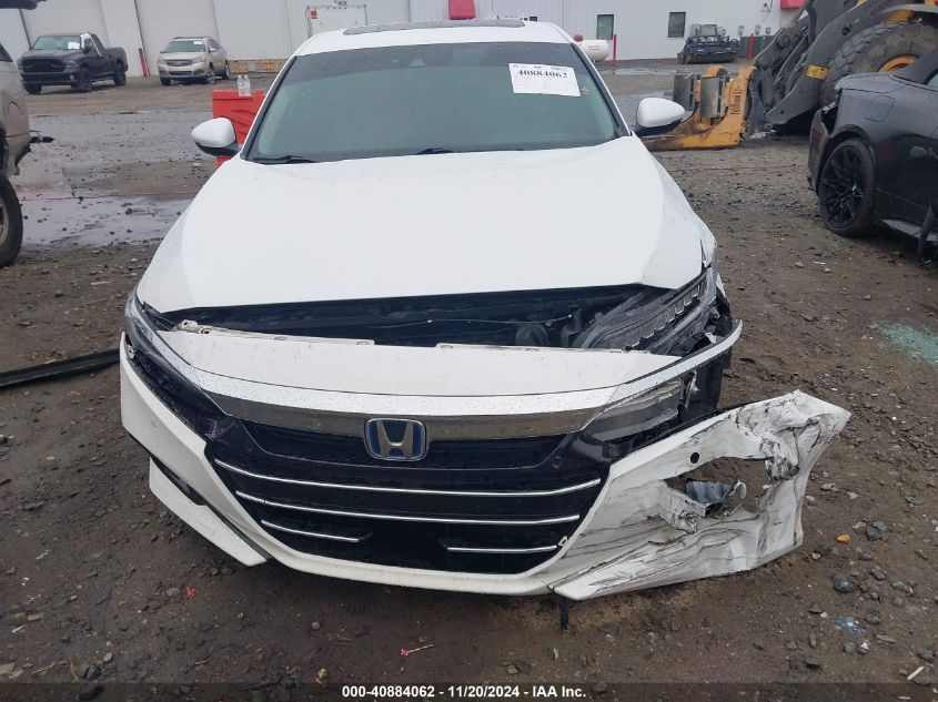 2021 Honda Accord Hybrid Touring VIN: 1HGCV3F9XMA007870 Lot: 40884062