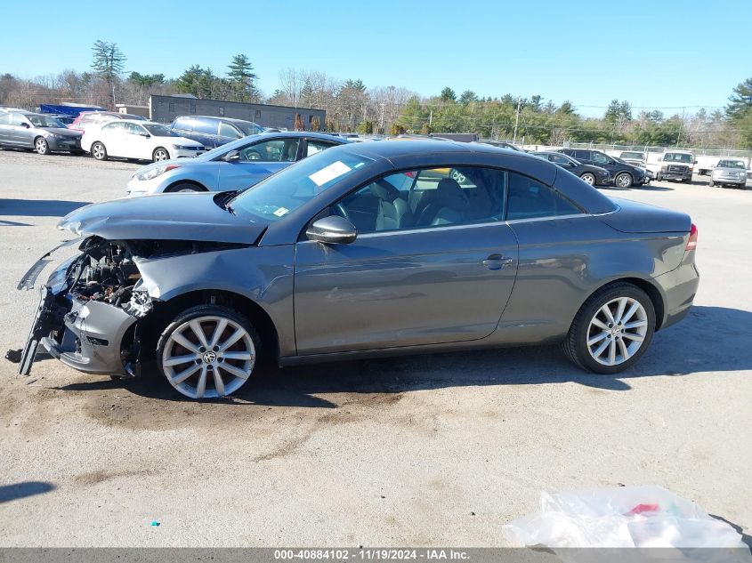 2015 Volkswagen Eos Komfort Edition VIN: WVWBW8AHXFV003185 Lot: 40884102