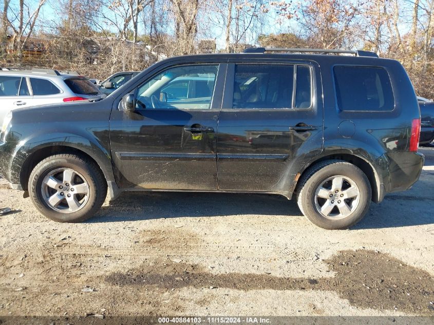 2011 Honda Pilot Ex-L VIN: 5FNYF4H53BB033023 Lot: 40884103