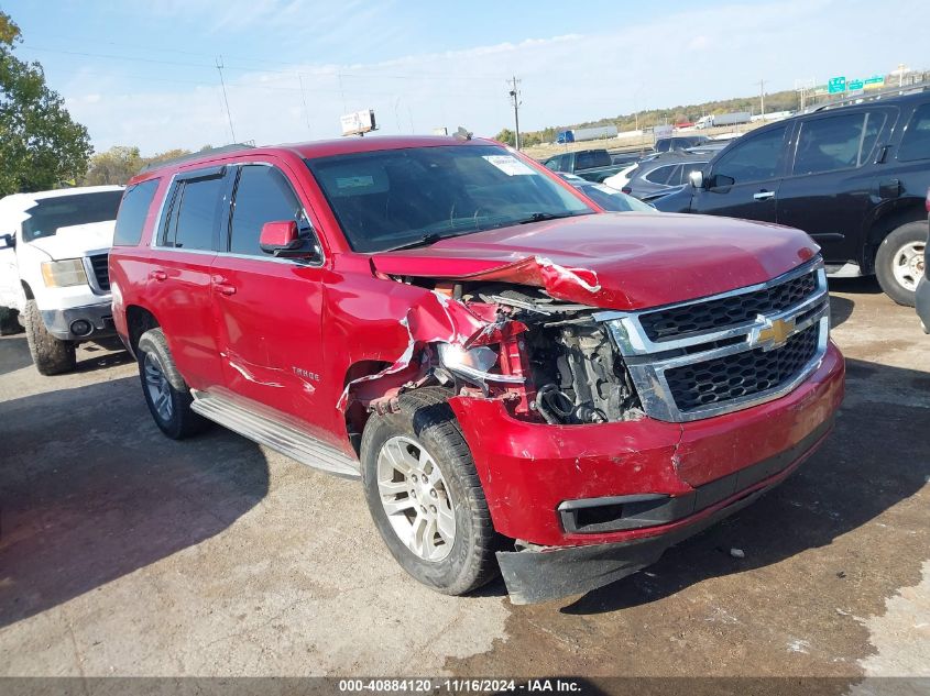 2015 Chevrolet Tahoe Lt VIN: 1GNSKBKC0FR138655 Lot: 40884120