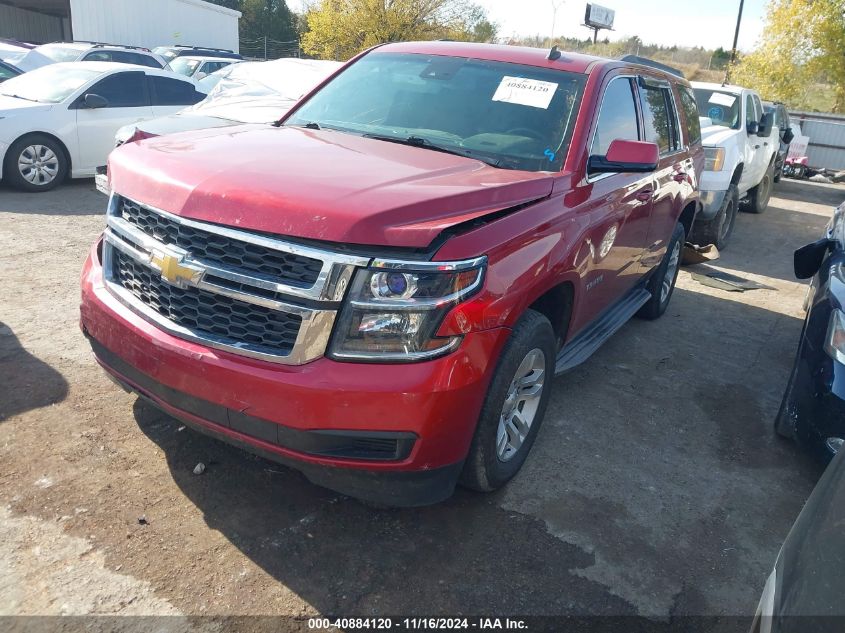 VIN 1GNSKBKC0FR138655 2015 Chevrolet Tahoe, LT no.2