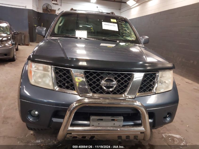 2005 Nissan Pathfinder Se Off-Road VIN: 5N1AR18W55C717794 Lot: 40884126