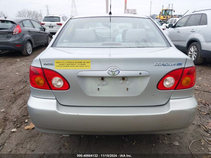 2004 Toyota Corolla Le VIN: 1NXBR32E04Z340204 Lot: 40884132