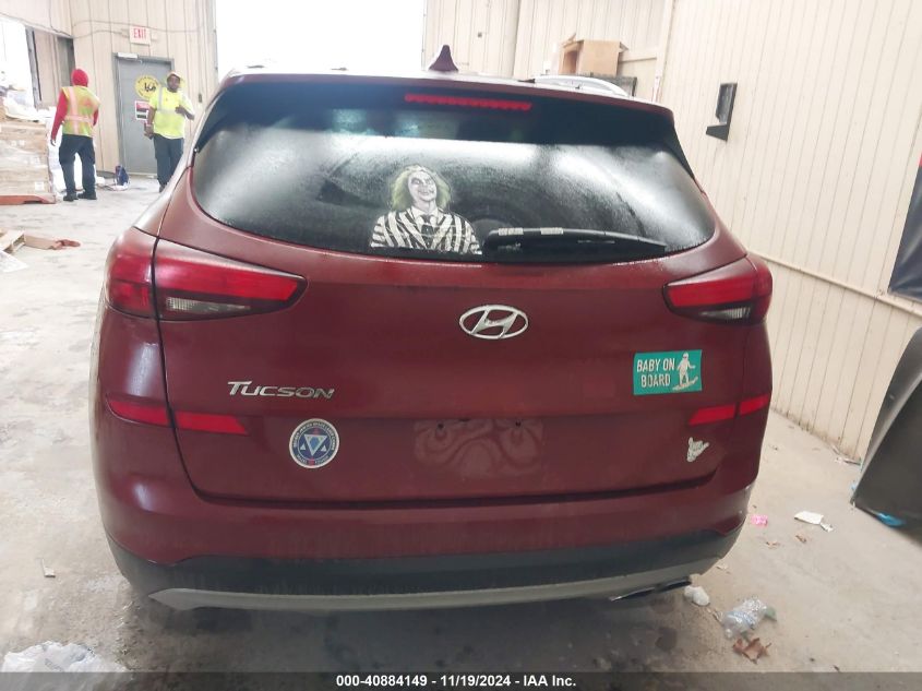 2020 Hyundai Tucson Sel VIN: KM8J33AL2LU159245 Lot: 40884149