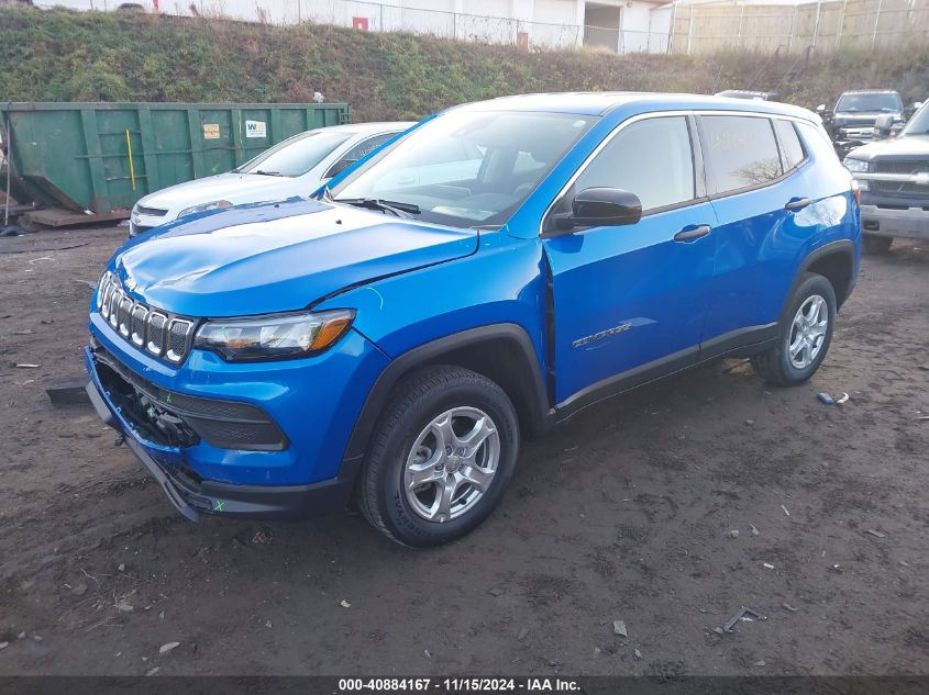 2022 JEEP COMPASS SPORT 4X4 - 3C4NJDAB3NT215618