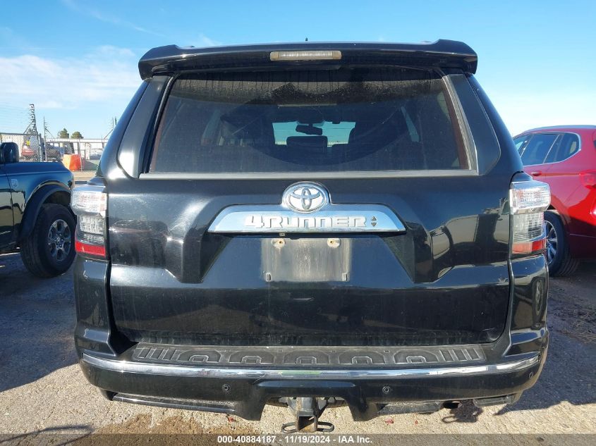 2016 Toyota 4Runner Limited VIN: JTEBU5JR3G5287186 Lot: 40884187