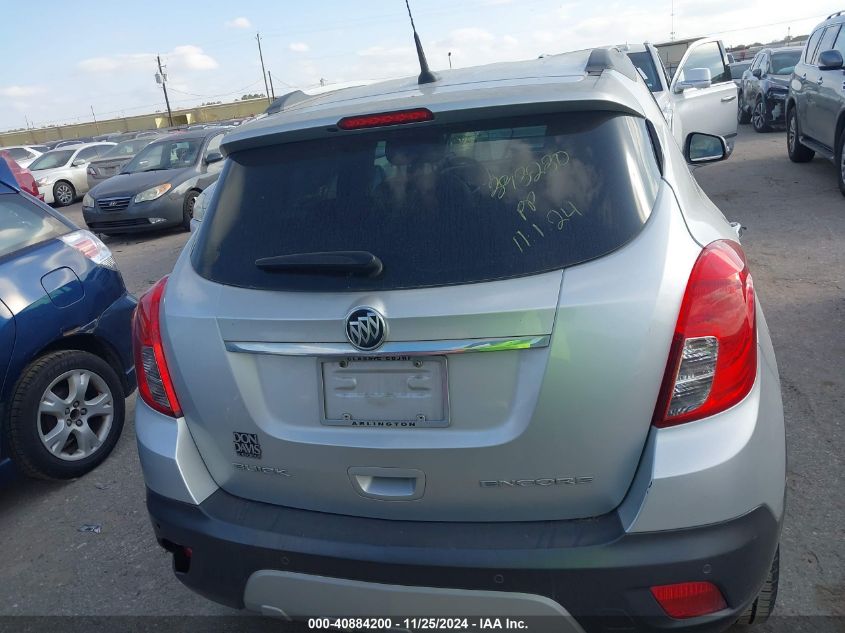 2014 Buick Encore Premium VIN: KL4CJDSB3EB772210 Lot: 40884200