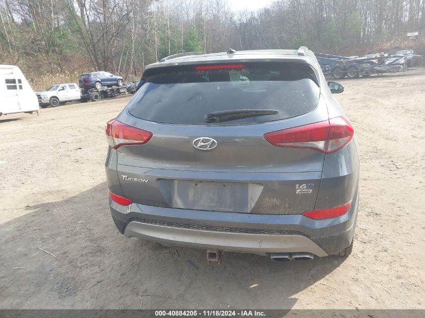 2017 Hyundai Tucson Se VIN: KM8J3CA20HU270102 Lot: 40884205