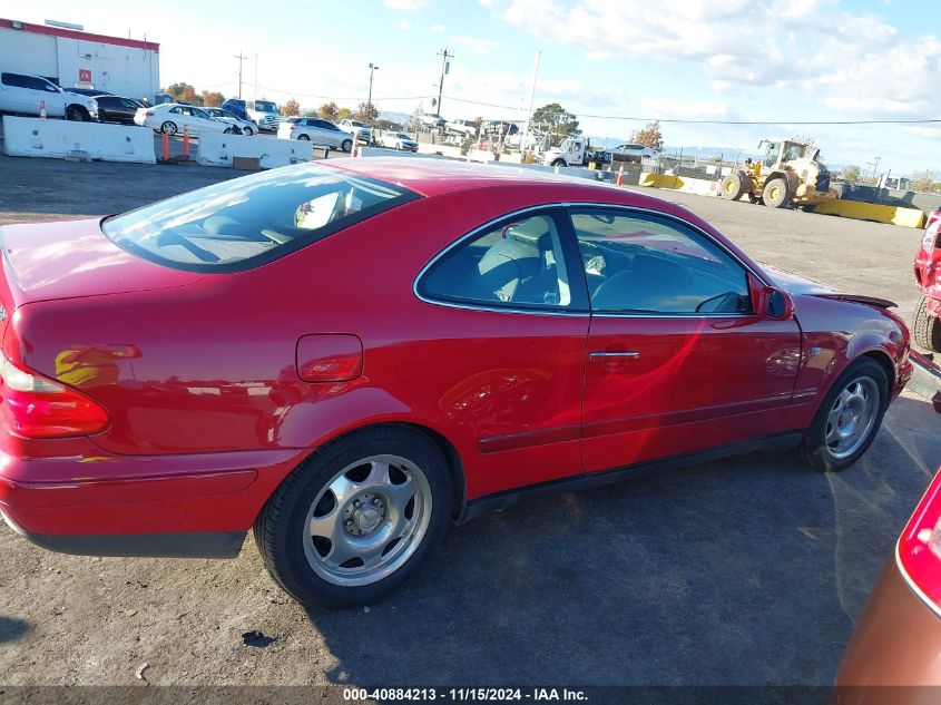 1998 Mercedes-Benz Clk 320 VIN: WDBLJ65G0WF019185 Lot: 40884213