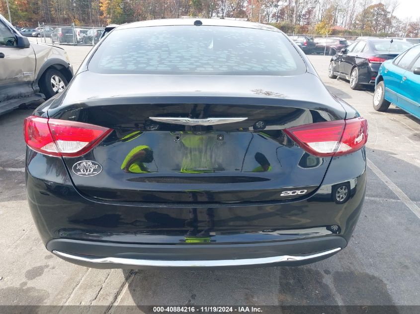 2016 Chrysler 200 Limited VIN: 1C3CCCAB6GN173903 Lot: 40884216