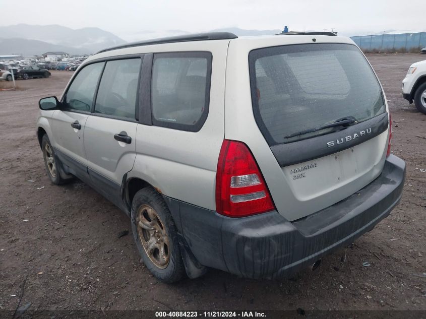 2005 Subaru Forester 2.5X VIN: JF1SG63625H726450 Lot: 40884223