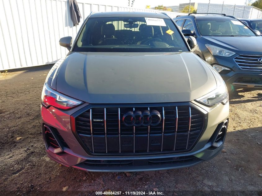 2020 Audi Q3 Premium 45 Tfsi S Line Quattro Tiptronic VIN: WA1DECF35L1067806 Lot: 40884257