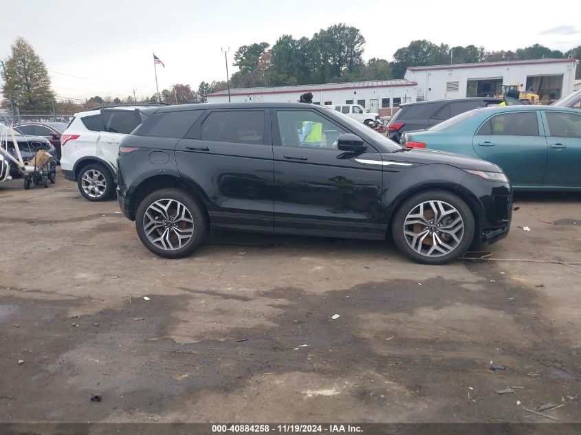 2020 Land Rover Range Rover Evoque Se VIN: SALZP2FX3LH045578 Lot: 40884258