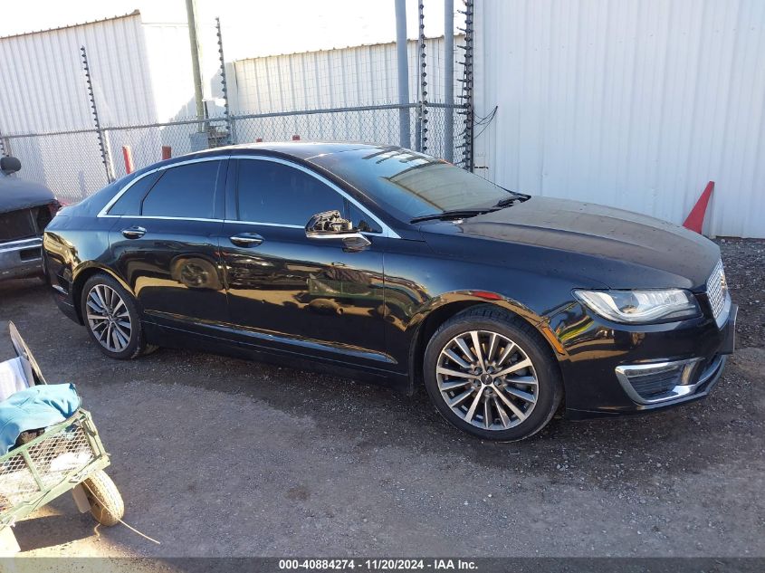 2017 Lincoln Mkz Premiere VIN: 3LN6L5A95HR607692 Lot: 40884274