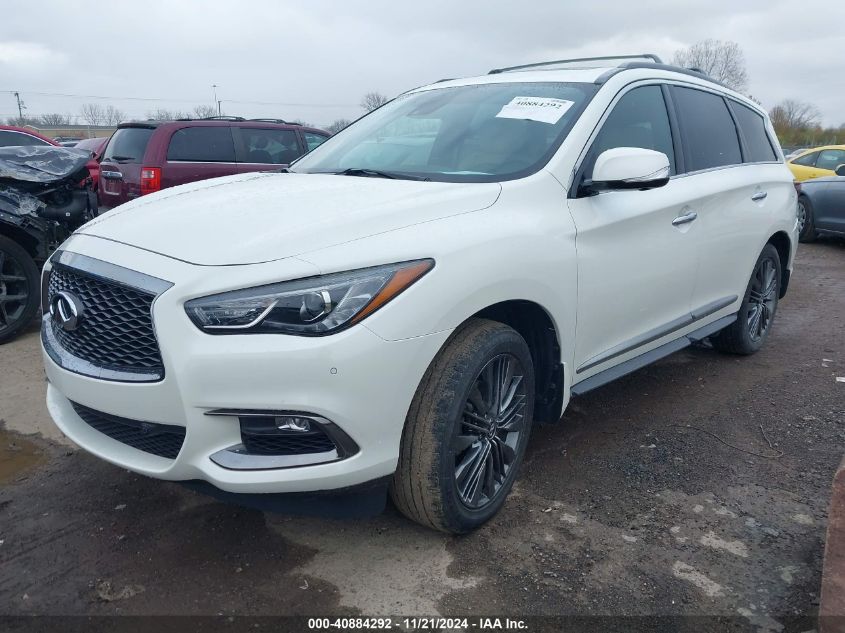 2019 Infiniti Qx60 Luxe VIN: 5N1DL0MMXKC512884 Lot: 40884292