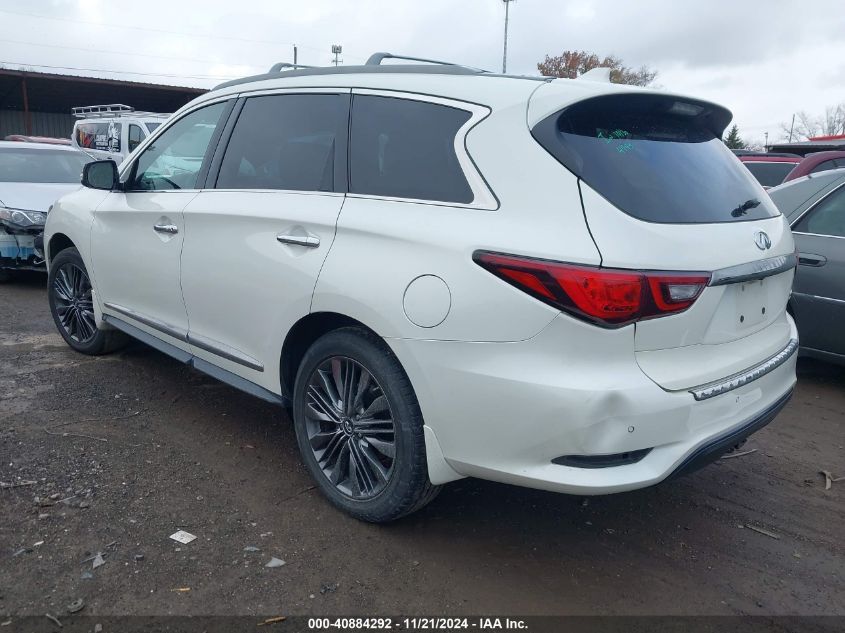 2019 Infiniti Qx60 Luxe VIN: 5N1DL0MMXKC512884 Lot: 40884292