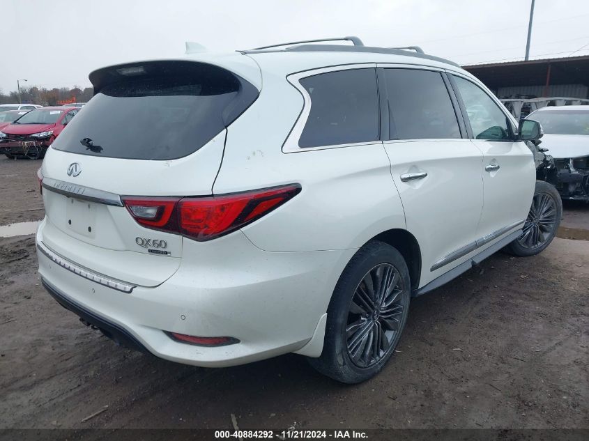 2019 Infiniti Qx60 Luxe VIN: 5N1DL0MMXKC512884 Lot: 40884292