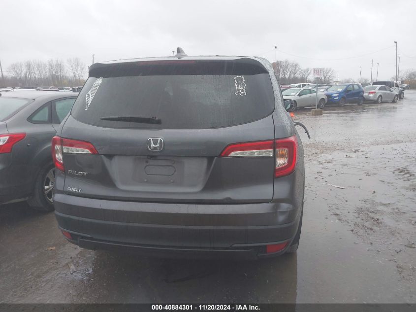 VIN 5FNYF5H1XKB031739 2019 HONDA PILOT no.16