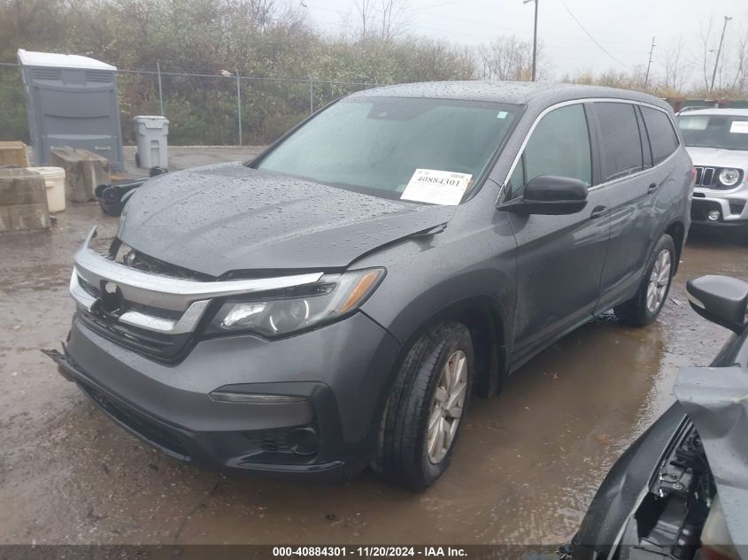 VIN 5FNYF5H1XKB031739 2019 HONDA PILOT no.2