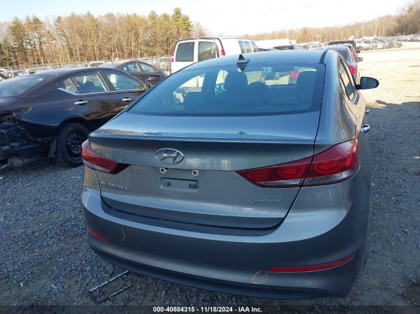 2017 Hyundai Elantra Limited VIN: KMHD84LF1HU148787 Lot: 40884315