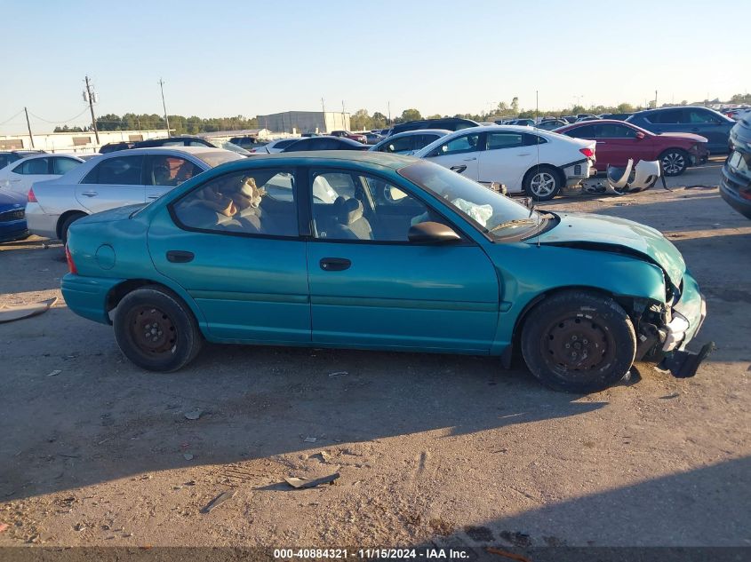 1998 Dodge Neon Competition/Highline VIN: 1B3ES47C7WD587999 Lot: 40884321