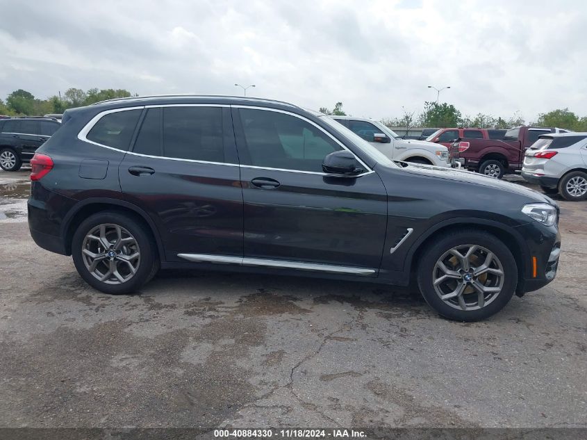 2020 BMW X3 SDRIVE30I - 5UXTY3C03L9C01802