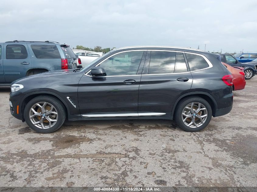 2020 BMW X3 Sdrive30I VIN: 5UXTY3C03L9C01802 Lot: 40884330