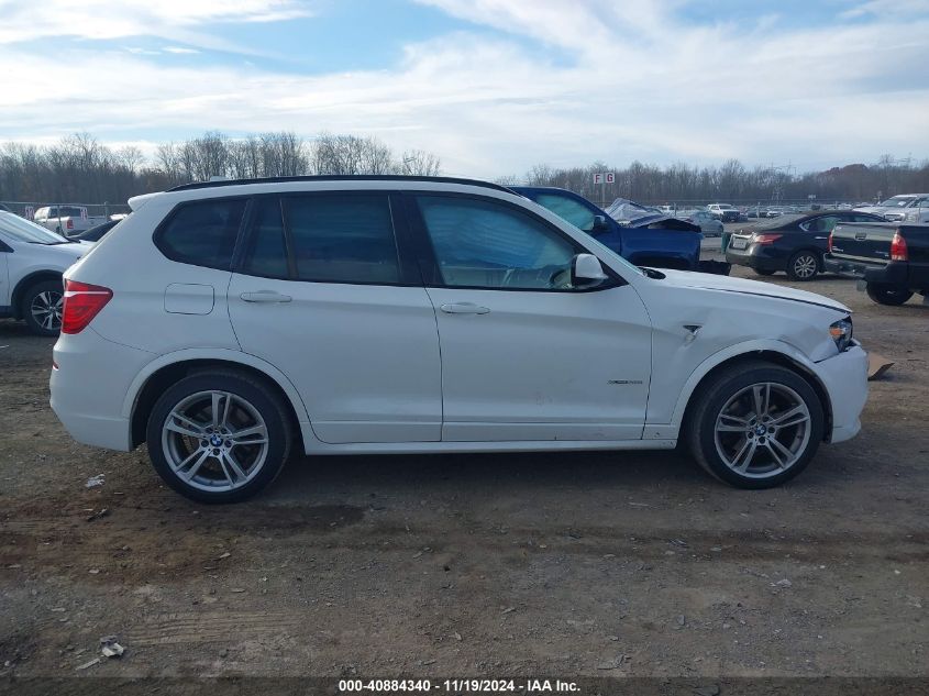 2014 BMW X3 xDrive35I VIN: 5UXWX7C55E0E75318 Lot: 40884340