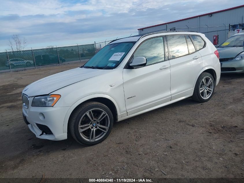 VIN 5UXWX7C55E0E75318 2014 BMW X3, Xdrive35I no.2