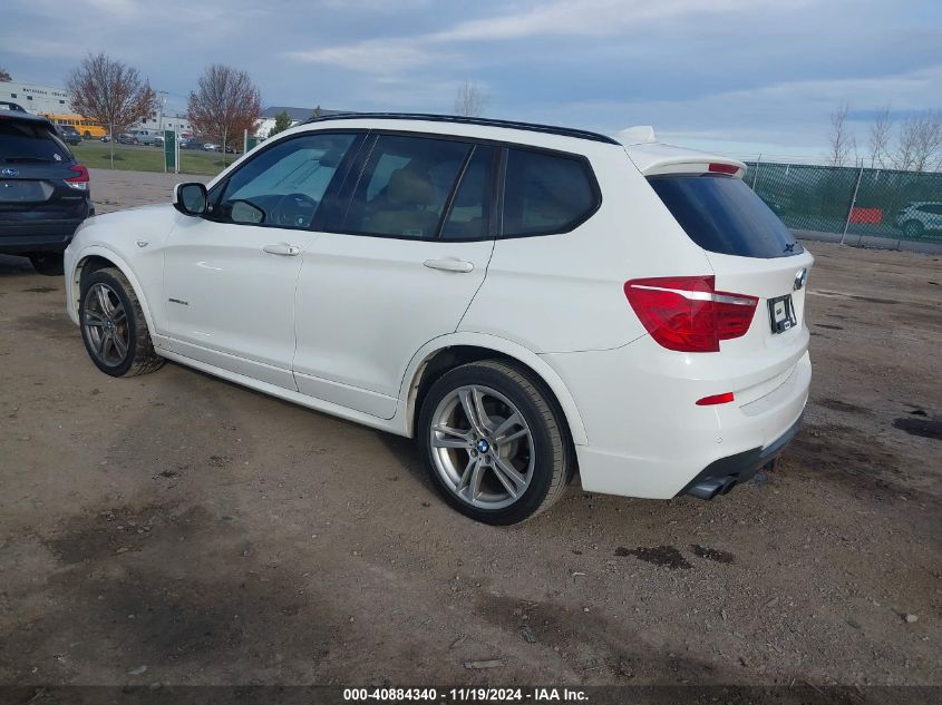 VIN 5UXWX7C55E0E75318 2014 BMW X3, Xdrive35I no.3