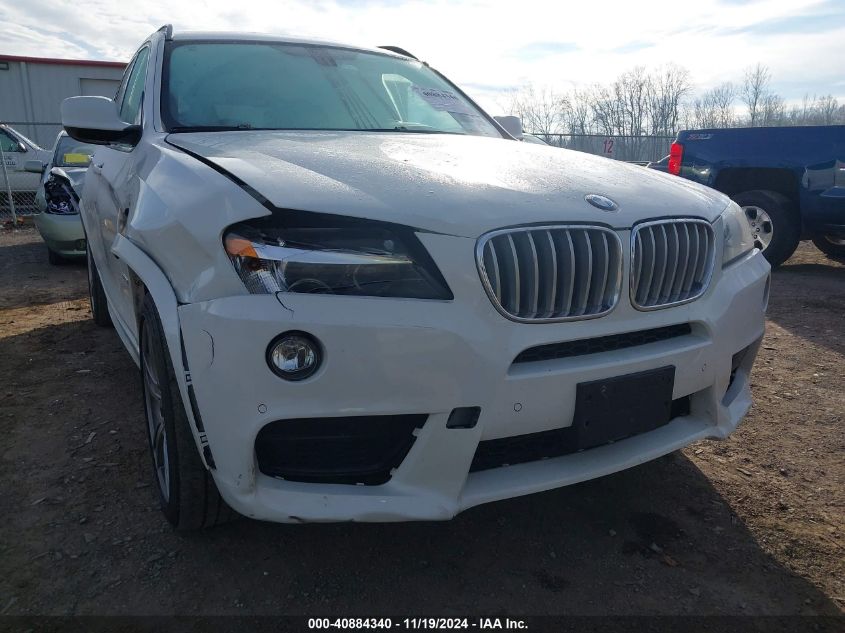 2014 BMW X3 xDrive35I VIN: 5UXWX7C55E0E75318 Lot: 40884340