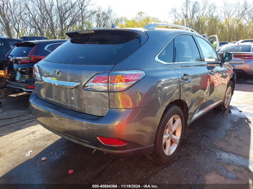 VIN 2T2BK1BA2DC200304 2013 Lexus RX, 350 no.4