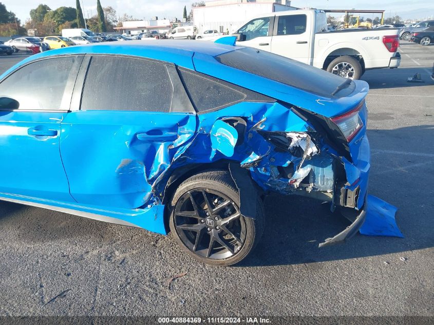 2022 HONDA CIVIC VIN: 19XFL2H81NE000451
