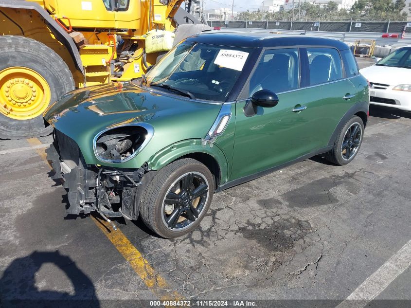 2016 Mini Countryman Cooper S VIN: WMWZC3C56GWT09287 Lot: 40884372