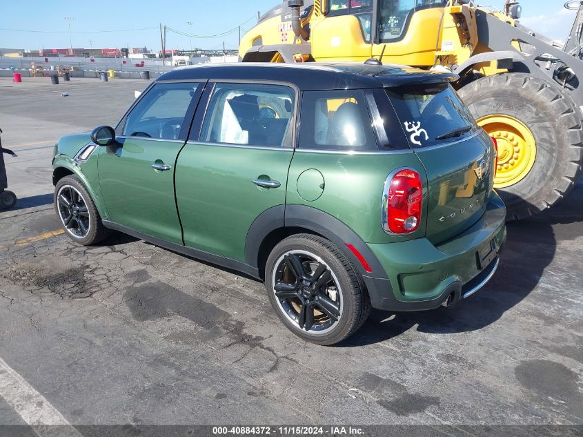 2016 Mini Countryman Cooper S VIN: WMWZC3C56GWT09287 Lot: 40884372