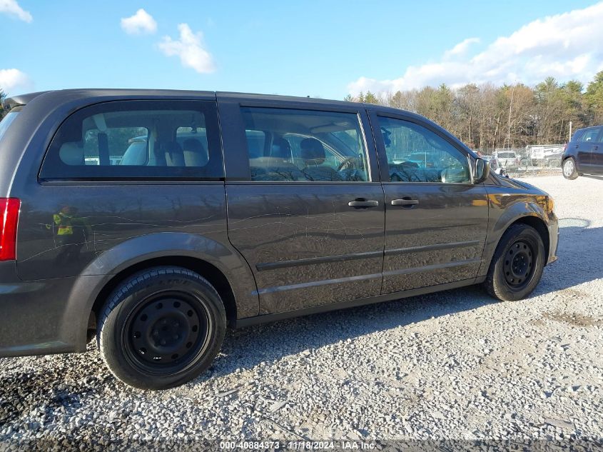 2016 Dodge Grand Caravan American Value Pkg VIN: 2C4RDGBG0GR258243 Lot: 40884373