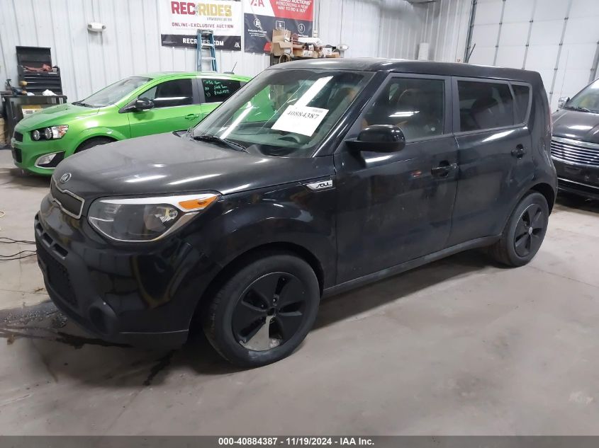 2016 Kia Soul VIN: KNDJN2A26G7361297 Lot: 40884387