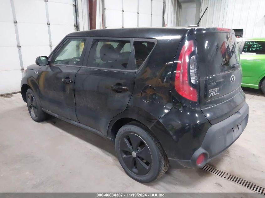 2016 Kia Soul VIN: KNDJN2A26G7361297 Lot: 40884387