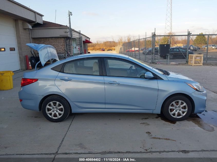 2014 Hyundai Accent Gls VIN: KMHCT4AE9EU683575 Lot: 40884402