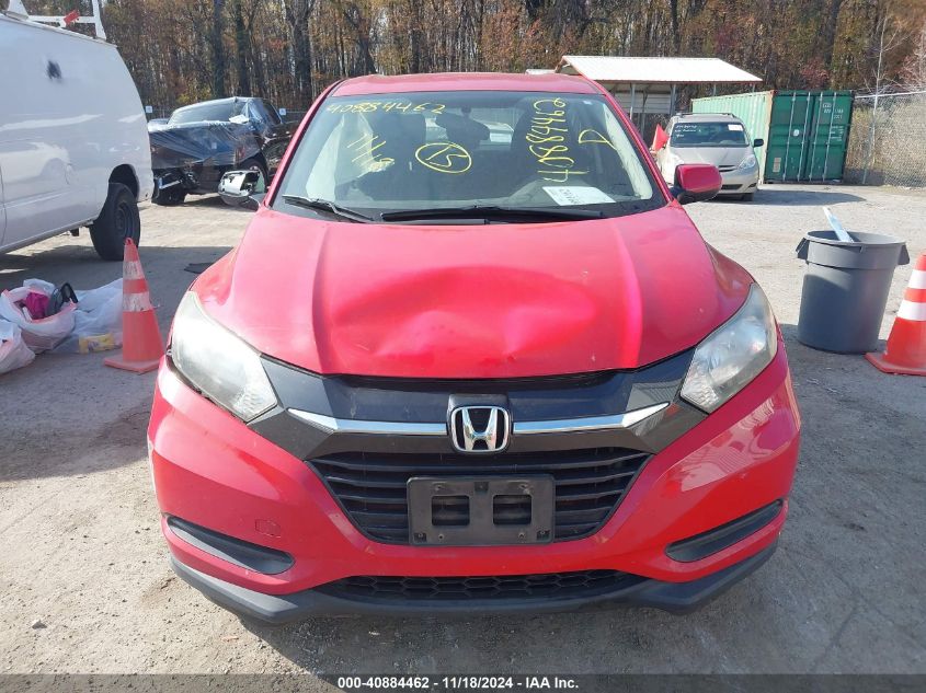 2016 Honda Hr-V Lx VIN: 3CZRU5H36GM721996 Lot: 40884462