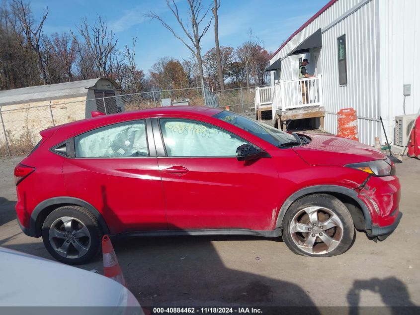 2016 Honda Hr-V Lx VIN: 3CZRU5H36GM721996 Lot: 40884462