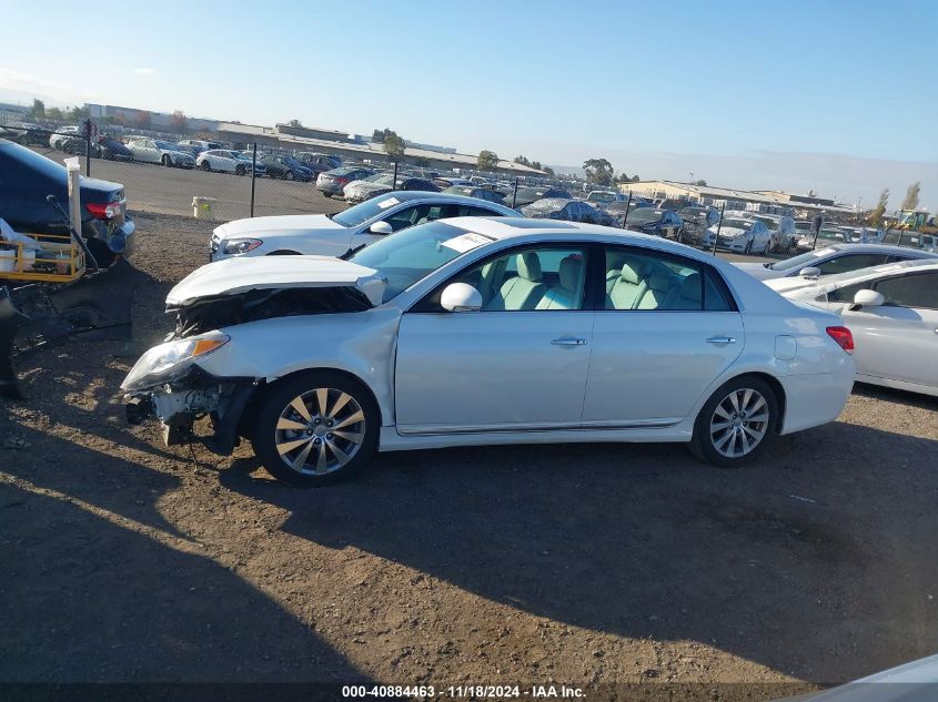 2011 Toyota Avalon Limited VIN: 4T1BK3DB6BU424273 Lot: 40884463