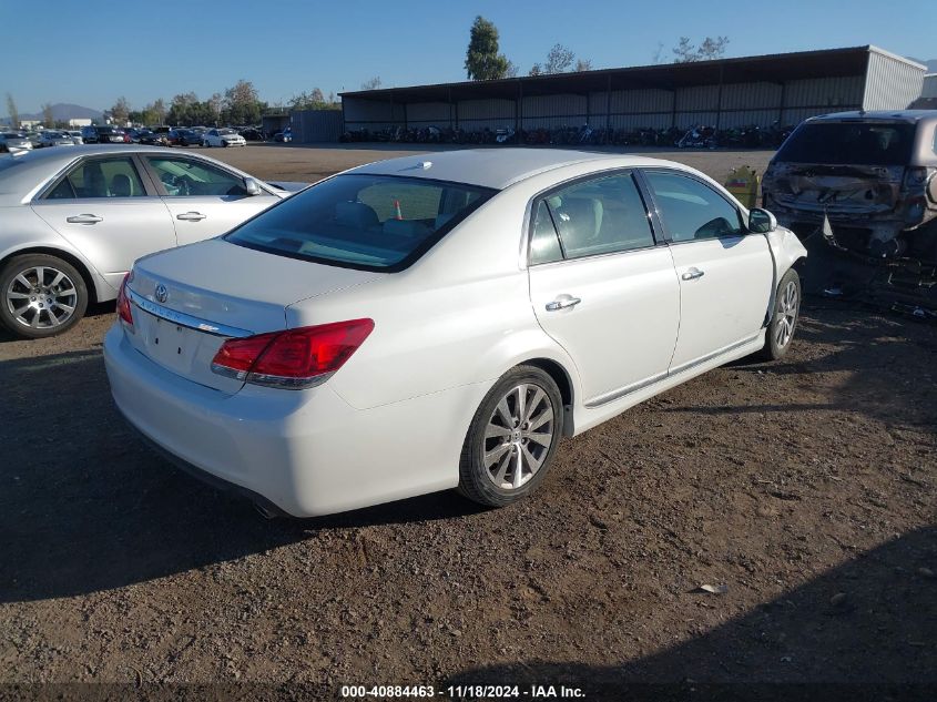 2011 Toyota Avalon Limited VIN: 4T1BK3DB6BU424273 Lot: 40884463