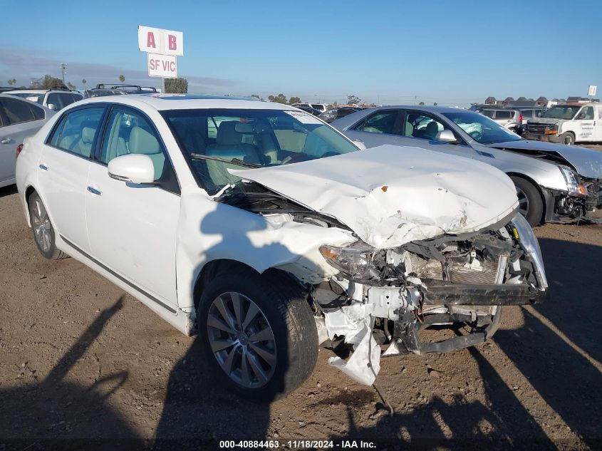 2011 Toyota Avalon Limited VIN: 4T1BK3DB6BU424273 Lot: 40884463