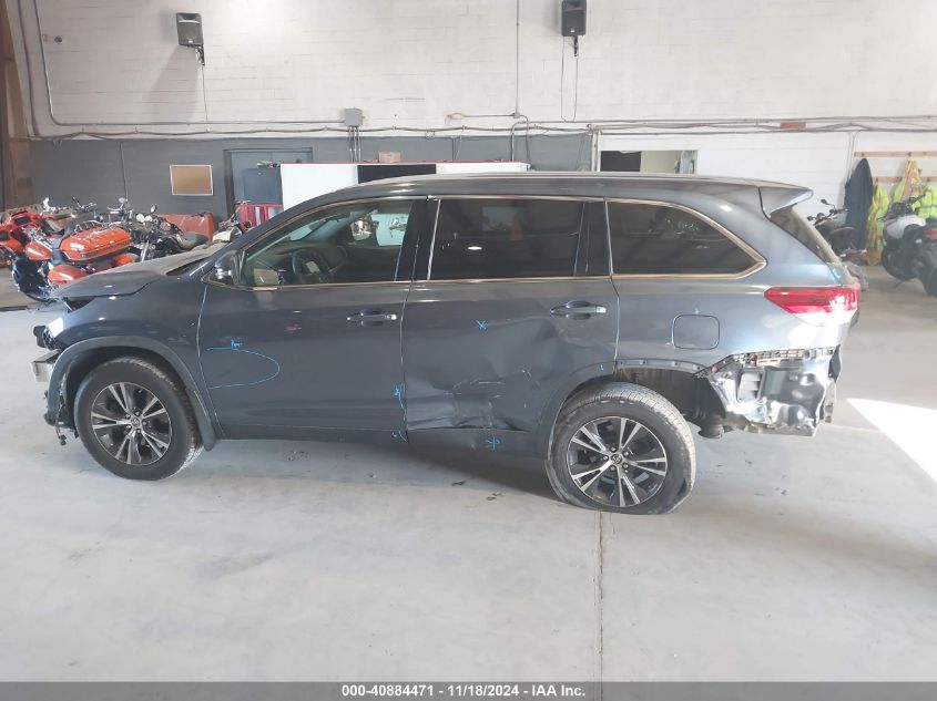 2019 Toyota Highlander Le VIN: 5TDBZRFH8KS740959 Lot: 40884471