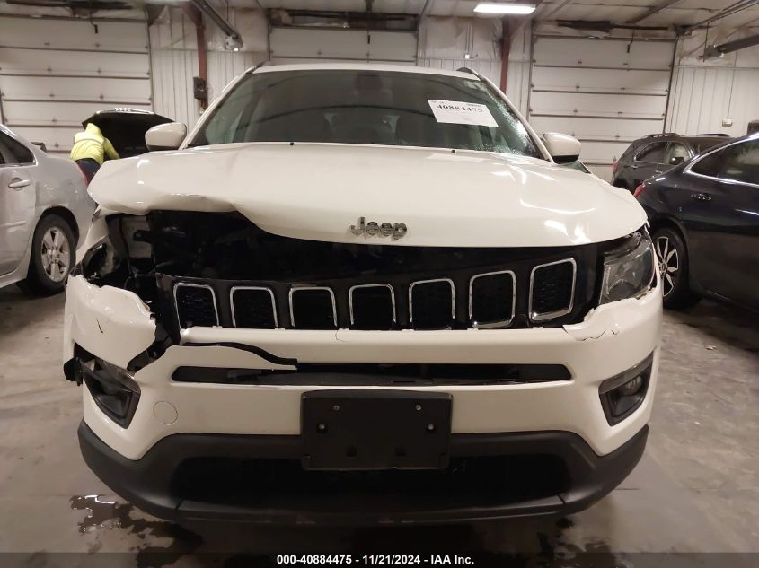 2018 Jeep Compass Latitude 4X4 VIN: 3C4NJDBB5JT256082 Lot: 40884475