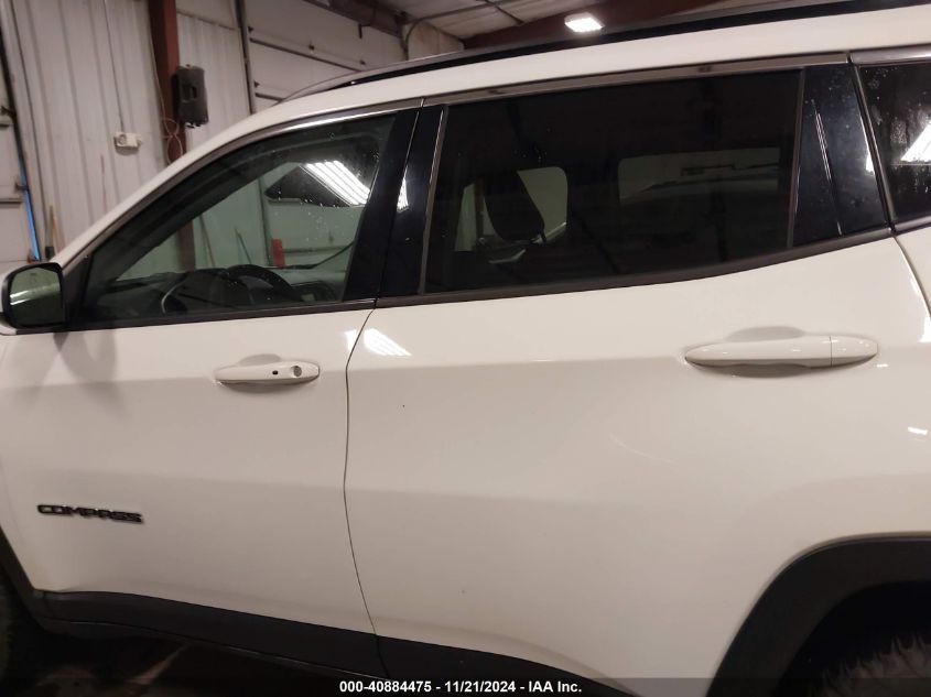 2018 Jeep Compass Latitude 4X4 VIN: 3C4NJDBB5JT256082 Lot: 40884475