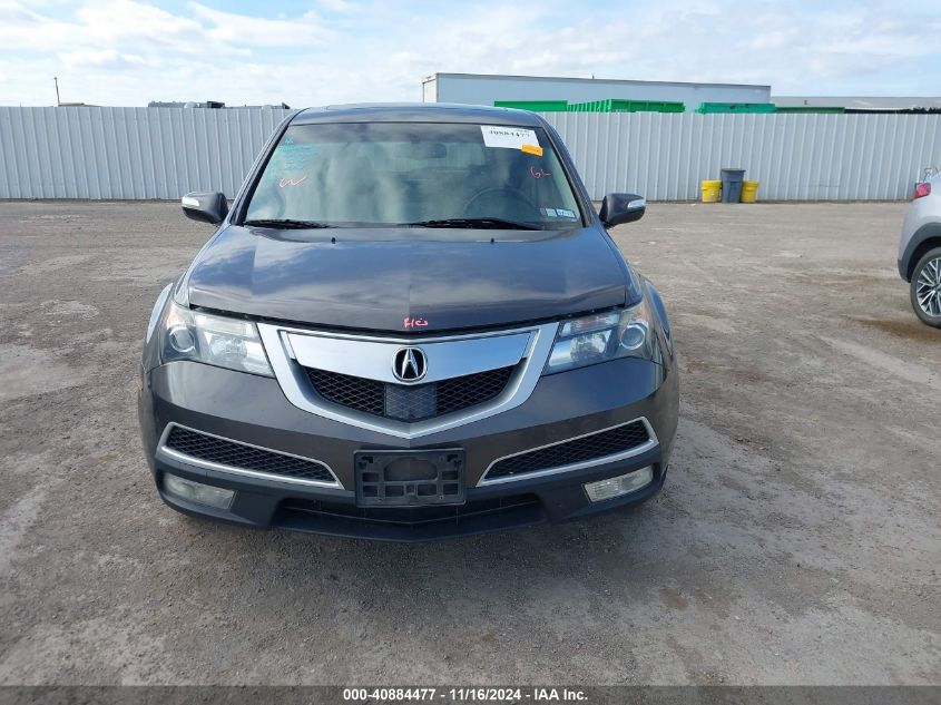 2011 Acura Mdx Advance Package VIN: 2HNYD2H56BH540383 Lot: 40884477