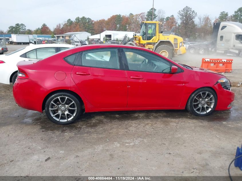 2013 Dodge Dart Rallye VIN: 1C3CDFBA9DD122840 Lot: 40884484