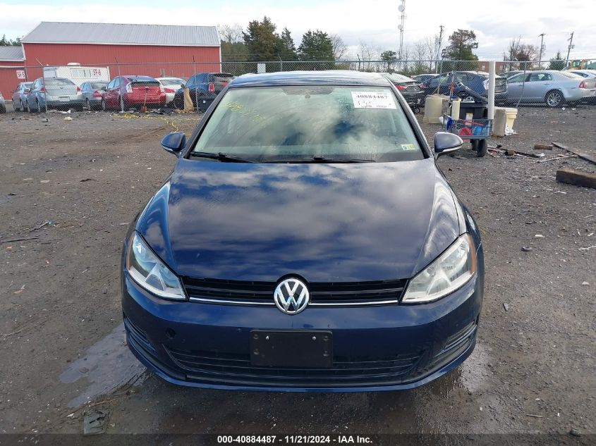 2015 Volkswagen Golf Tdi S 4-Door VIN: 3VWRA7AU4FM079111 Lot: 40884487